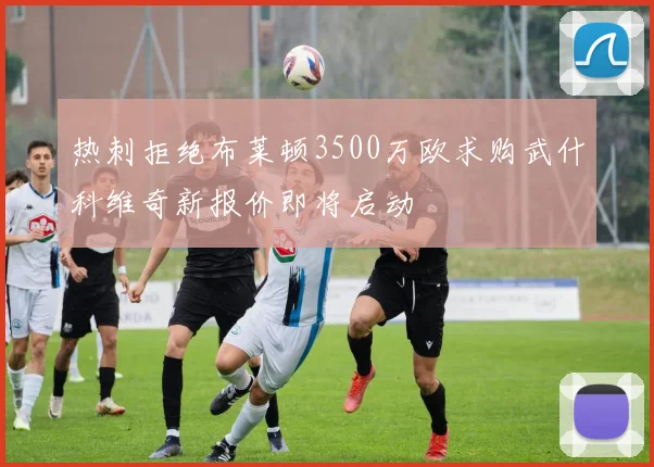 热刺拒绝布莱顿3500万欧求购武什科维奇新报价即将启动